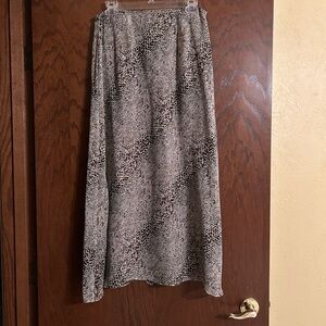 Allison Taylor Print Maxi Skirt